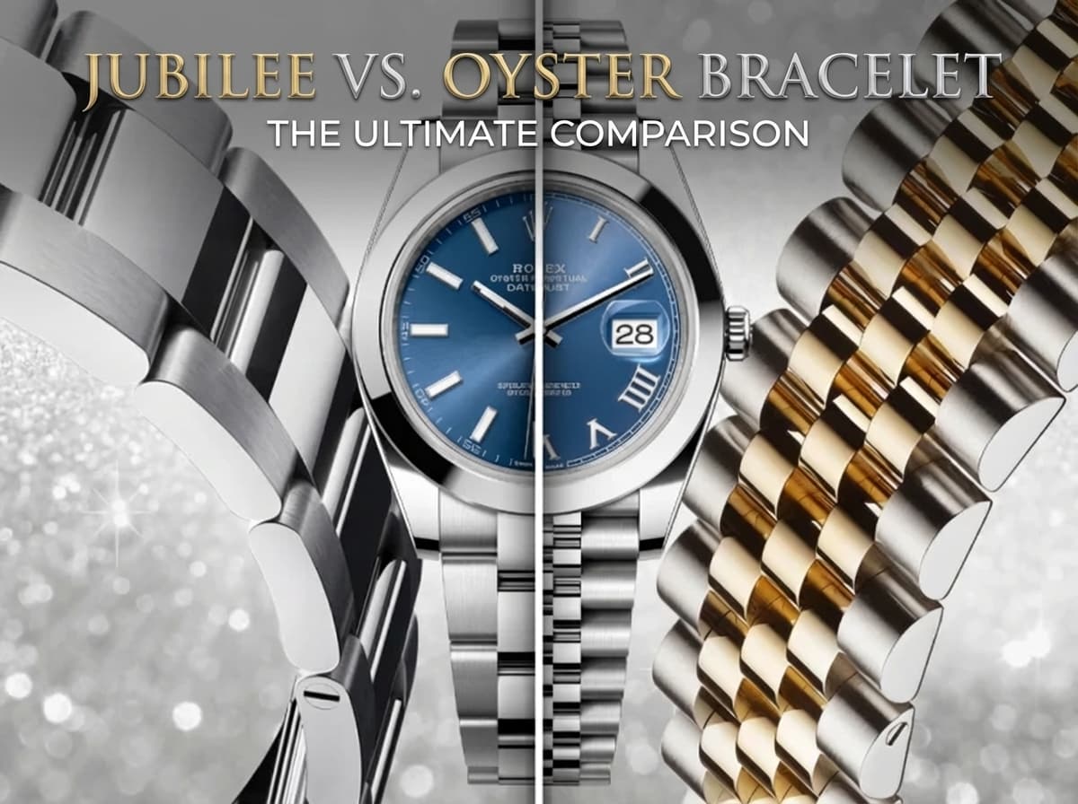 Jubilee vs. Oyster Bracelet: The Ultimate Comparison (Comfort, Durability, and Value)