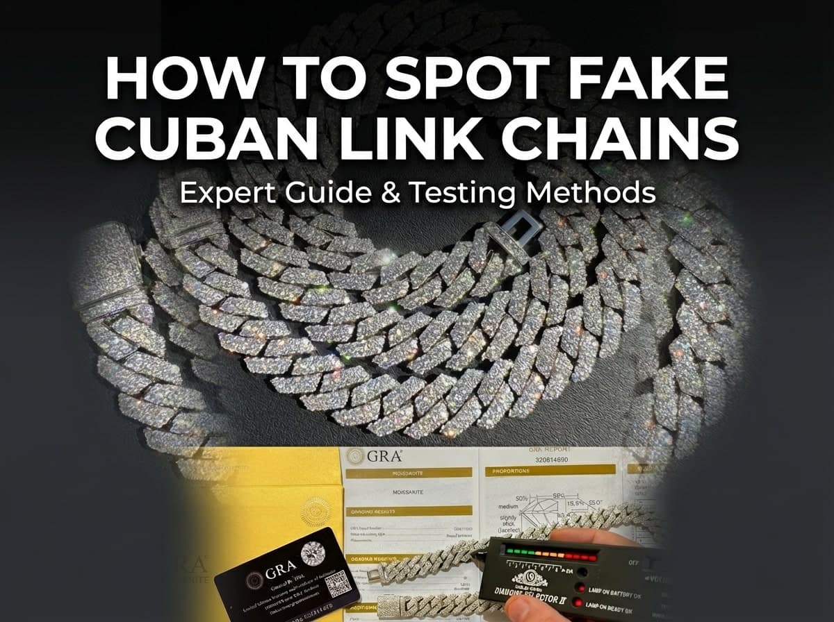How to Spot Fake Cuban Link Chains: The Complete Authentication Guide