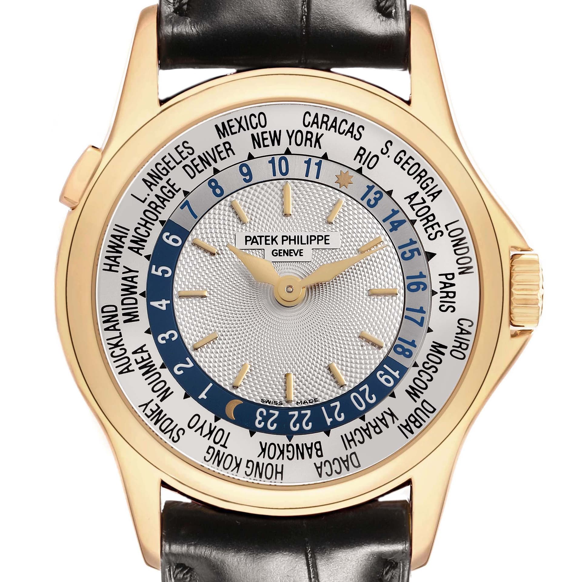 Patek Philippe World Time Complications Yellow Gold 5110J, image 1 of 2