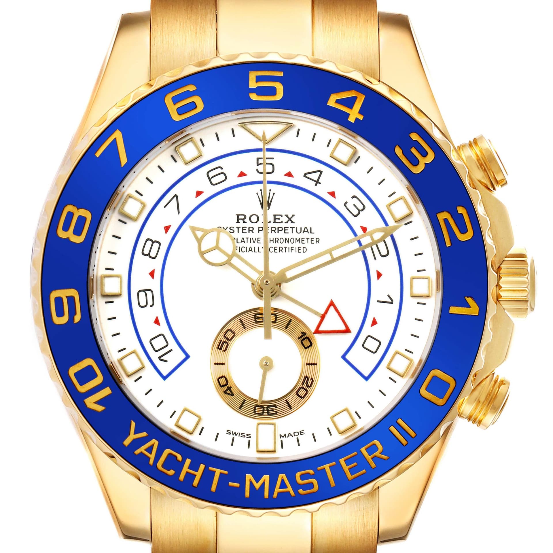 Rolex Yacht-Master II Regatta Chronograph Yellow Gold 116688