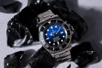 Rolex Deepsea D-Blue James Cameron with gradient blue dial, black ceramic bezel, and Oyster bracelet